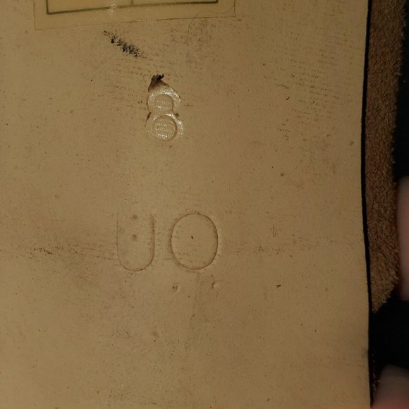 Urban Outfitters Sandals 8 Shoes Womens Jute Heels Open Toe Brown Suede - Picture 8 of 10